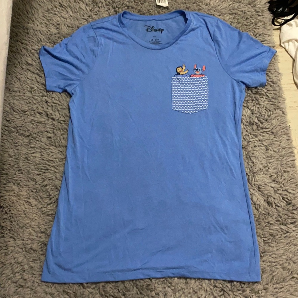 NWT Disney Lilo and Stitch Pocket Tee